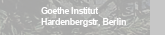 Goethe Institut, Berlin